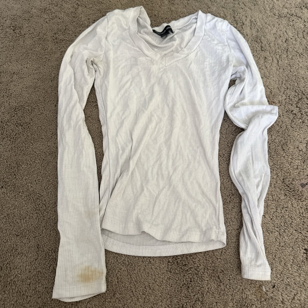 Streetwear Society White Long Sleeve Tee